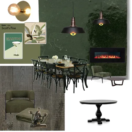 commercial green restaurant Interior Design Mood Board by Neeky on Style Sourcebook