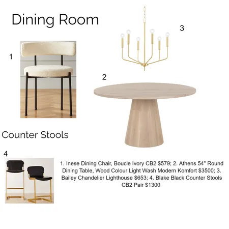 Tara Dining Option 3 Interior Design Mood Board by alexnihmey on Style Sourcebook