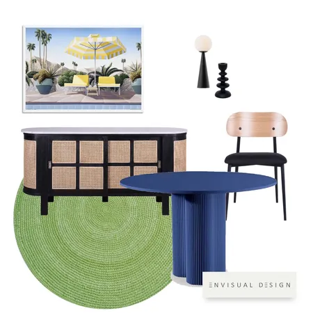 Bold and Bright Interior Design Mood Board by envisual design on Style Sourcebook