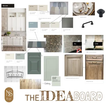 Laura K's Kitchen Interior Design Mood Board by Novel Shop Design on Style Sourcebook