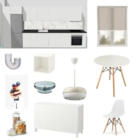 Suzana Bucatarie v2 Interior Design Mood Board by Designful.ro on Style Sourcebook