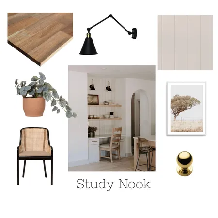 Study Nook Interior Design Mood Board by AliciaParry on Style Sourcebook