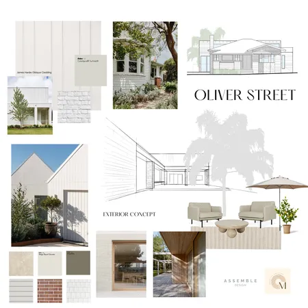 Oliver St Exterior Interior Design Mood Board by moonlitecreative on Style Sourcebook