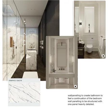 Upstairs Guest Bathroom E/S 5 Interior Design Mood Board by christine on Style Sourcebook