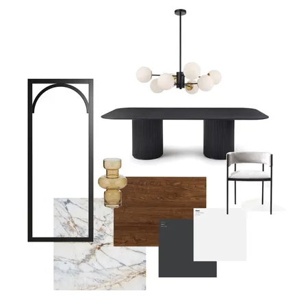 Dining Room Interior Design Mood Board by The Hallmark, Abbey Hall Interiors on Style Sourcebook