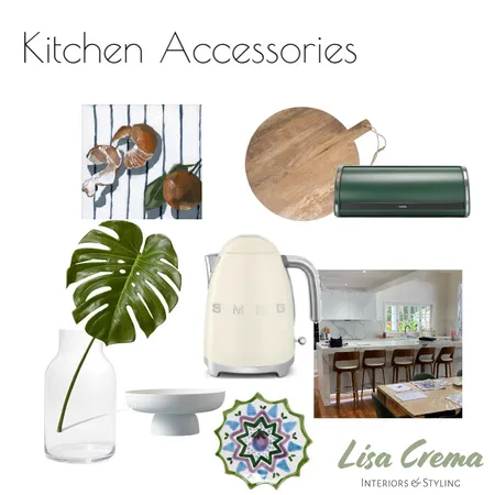 Kitchen Accessories Interior Design Mood Board by Lisa Crema Interiors and Styling on Style Sourcebook