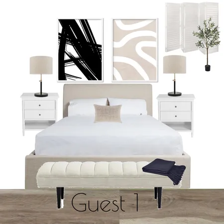 Guest 1 Interior Design Mood Board by Leandie Prins on Style Sourcebook