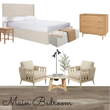 Main Bedroom Interior Design Mood Board by Leandie Prins on Style Sourcebook