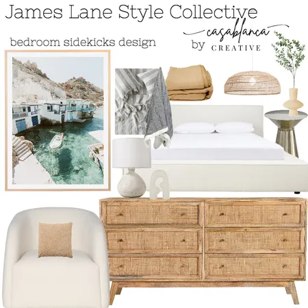 James Lane Collective Bedroom Sidekicks Design Interior Design Mood Board by Casablanca Creative on Style Sourcebook