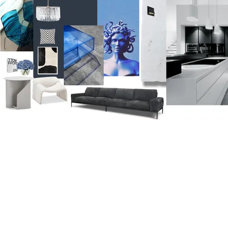 Transparent Blue Interior Design Mood Board by Sun Saint Studio - Interior Design on Style Sourcebook