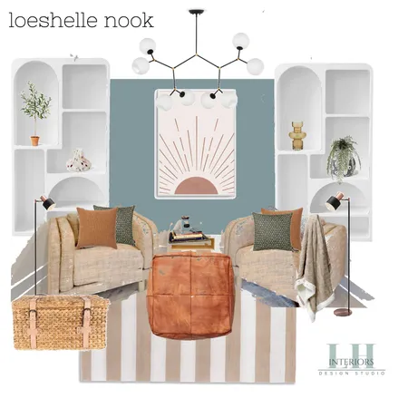 Book Nook Interior Design Mood Board by lauren@newnestsametree.com on Style Sourcebook