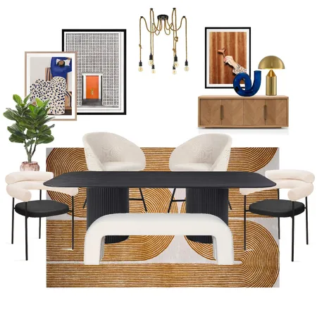 Dining Room Interior Design Mood Board by westofhere on Style Sourcebook