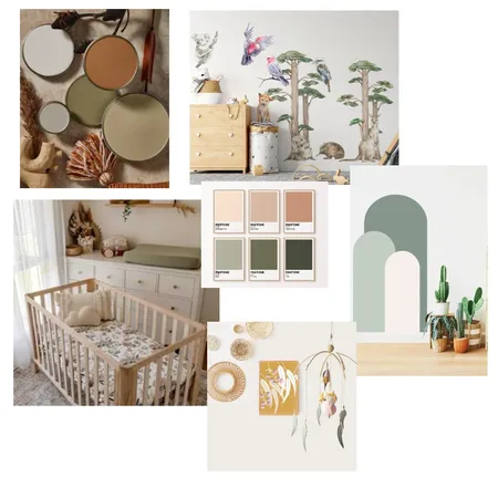 Maddy's Nursery Mood board Interior Design Mood Board by Foxtrot Interiors on Style Sourcebook