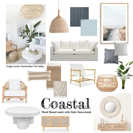 Coastal Mood Board Interior Design Mood Board by Kylie McCoy on Style Sourcebook