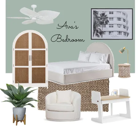 Ava's Bedroom Interior Design Mood Board by njmelissari on Style Sourcebook