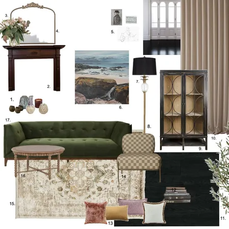 Woodlands North Bruny Loung Room Interior Design Mood Board by Susan Conterno on Style Sourcebook