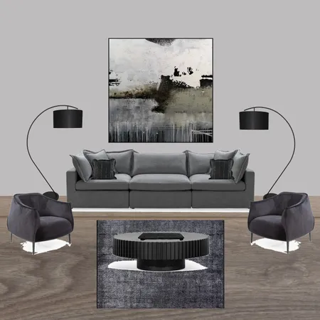 Mum's black lounge room Interior Design Mood Board by Julia.s on Style Sourcebook