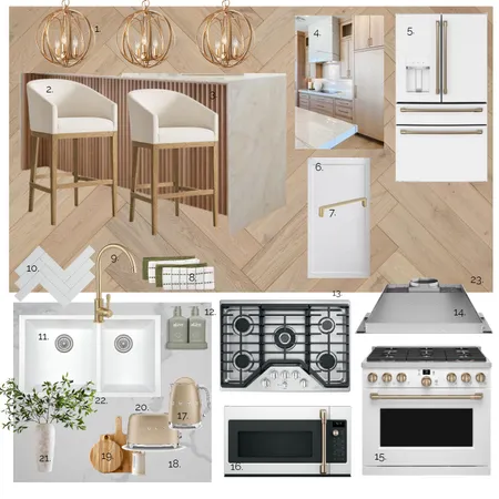 Kitchen Moodboard 2.0 Interior Design Mood Board by Naturally Sunny on Style Sourcebook