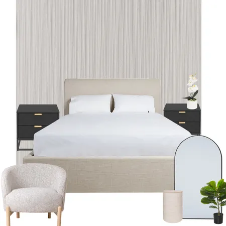 Minimalist modern bedroommmm Interior Design Mood Board by BTStork on Style Sourcebook