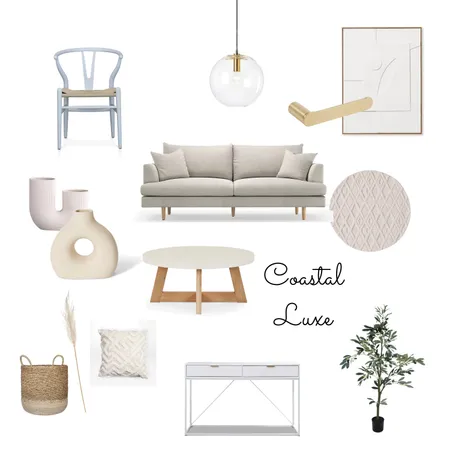 Coastal Luxe Interior Design Mood Board by queenzbeanz on Style Sourcebook