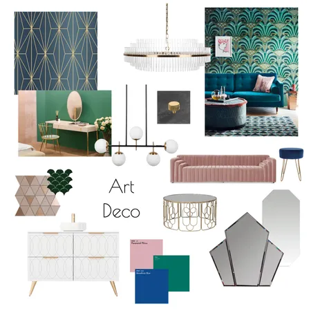 Art Deco Interior Design Mood Board by amyyoungman1911@outlook.com on Style Sourcebook