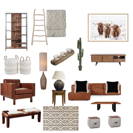 Living room dark tones Interior Design Mood Board by Tambamzz on Style Sourcebook