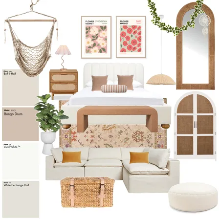 Bohemian 2 Interior Design Mood Board by mdystone on Style Sourcebook