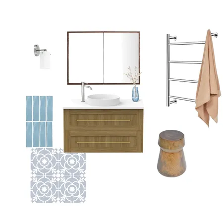 Allenby Bathroom Concept 2 Interior Design Mood Board by Holm & Wood. on Style Sourcebook