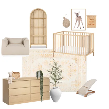 Nursery Interior Design Mood Board by Jorja Clair Interiors on Style Sourcebook