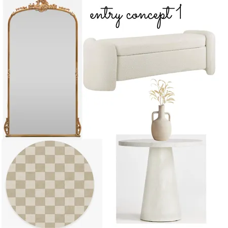 olivia entry concept 1 Interior Design Mood Board by RoseTheory on Style Sourcebook