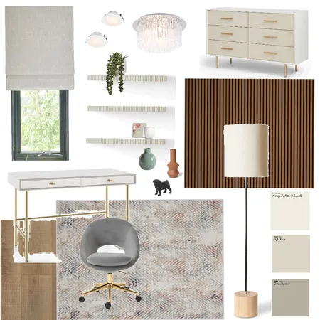 Home Office Contemporary 2 Interior Design Mood Board by Ana Soares on Style Sourcebook