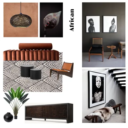 African Interior Design Mood Board by ElinKarlsson on Style Sourcebook