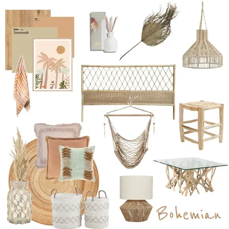 Bohemian Interior Design Mood Board by J.wilckens on Style Sourcebook