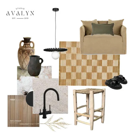 House flow - Neutral Living Interior Design Mood Board by STUDIO AVALYN on Style Sourcebook