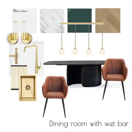 Pado Dining room with wet bar Interior Design Mood Board by Shelly Thorpe for MindstyleCo on Style Sourcebook