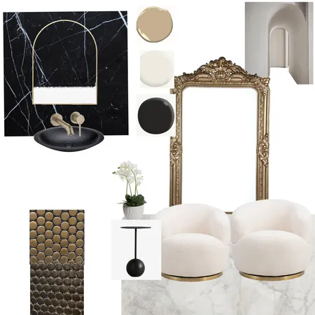 Tan salon Interior Design Mood Board by NOIR DESIGNS PERTH on Style Sourcebook