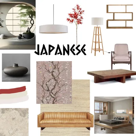 Japanese Mood Board Interior Design Mood Board by berniek73@bigpond.com on Style Sourcebook