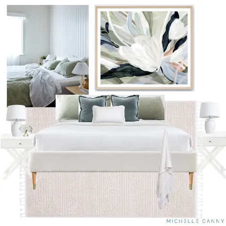 Revised Mood Board - Bedroom 1 - Katrina and Dan Interior Design Mood Board by Michelle Canny Interiors on Style Sourcebook