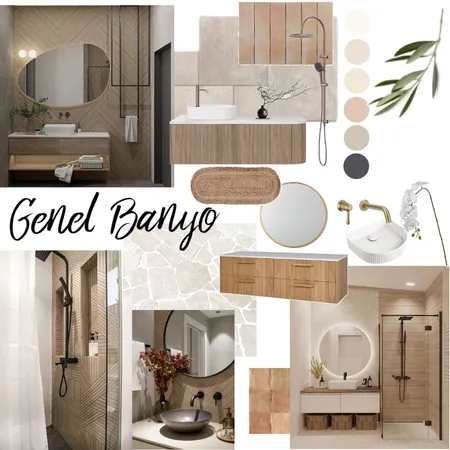 Genel Banyo Interior Design Mood Board by MİRAY on Style Sourcebook