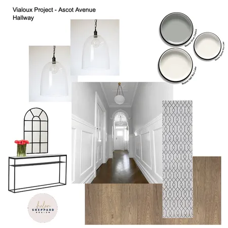 Ascot Ave Project - Hallway Interior Design Mood Board by Helen Sheppard on Style Sourcebook
