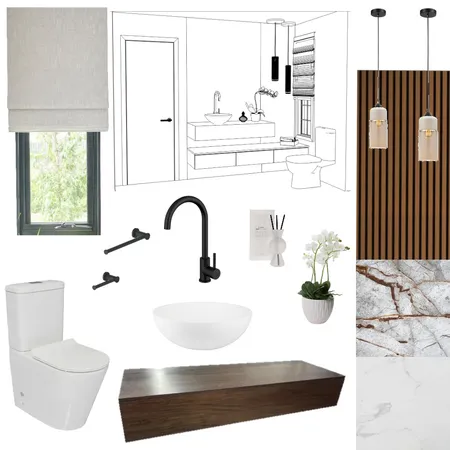 Powder Room2 Interior Design Mood Board by Ana Soares on Style Sourcebook