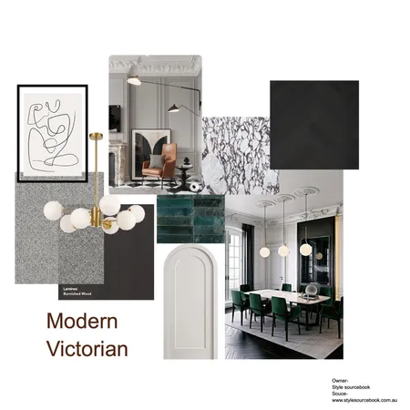 Modern Victorian Interior Design Mood Board by SBlock on Style Sourcebook