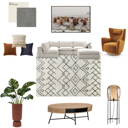 Sunday 7 July Living Room A9 Interior Design Mood Board by vreddy on Style Sourcebook