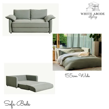 Pearce - Sofa bed Interior Design Mood Board by White Abode Styling on Style Sourcebook