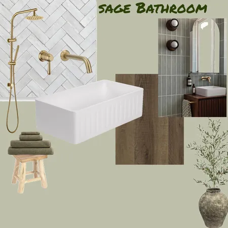 Marks Bathroom #1 Interior Design Mood Board by Natalie Holland on Style Sourcebook