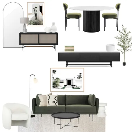 Forest Black Home Interior Design Mood Board by jessecochrane123 on Style Sourcebook