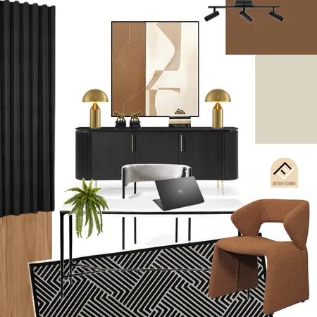 Home office Interior Design Mood Board by Five Files Design Studio on Style Sourcebook