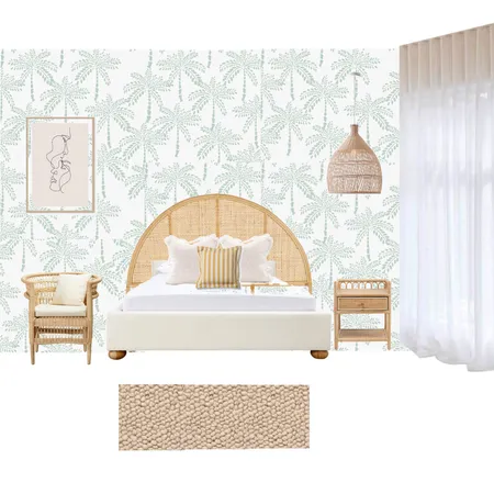 Cool tropical guest room 2 Interior Design Mood Board by Hart on Southlake on Style Sourcebook