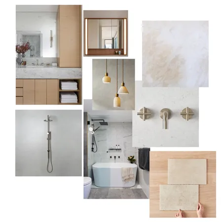 Drew and Leah Bathroom Interior Design Mood Board by Courtmspratt on Style Sourcebook