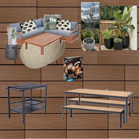 Deck Entertainment Interior Design Mood Board by JS Painting, Maintenance and Design Pty Ltd on Style Sourcebook